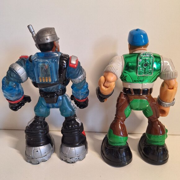 Rescue Heroes Figures Lot 1997-2004 Firefighter Police Wolf Trooper Bill Jake - Picture 5 of 10